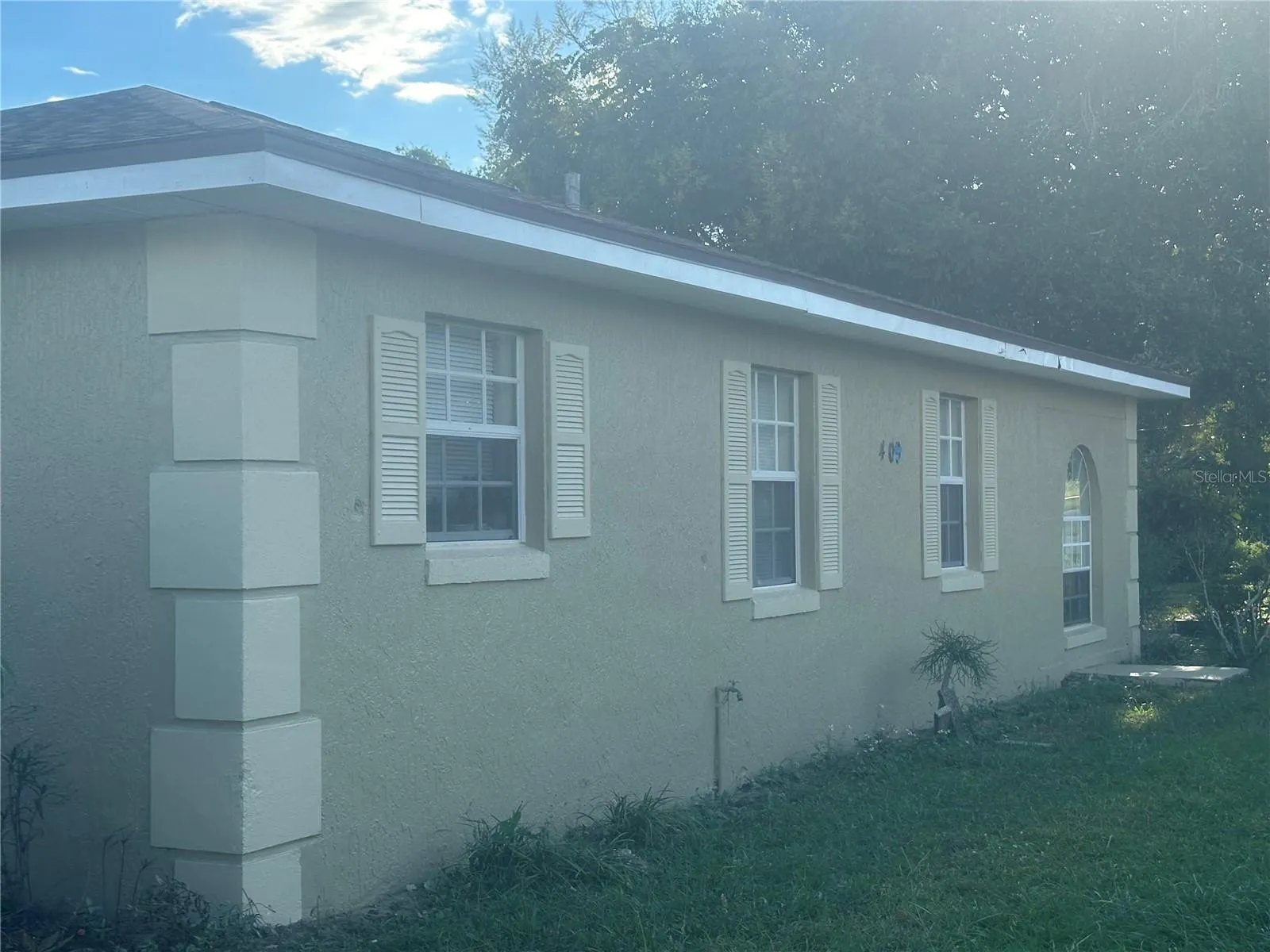 side view