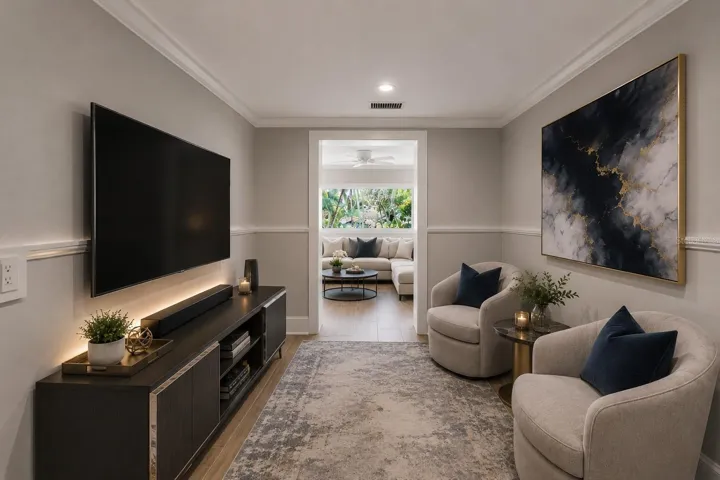 Downstairs Den