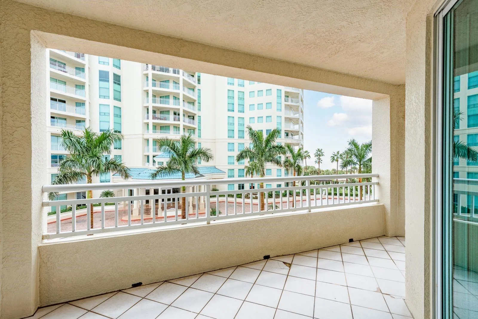 Large balcony