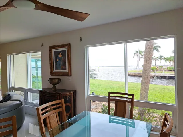 Dining room views.