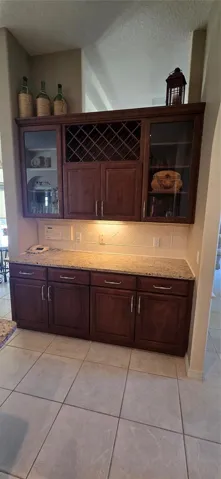Kitchen serving area