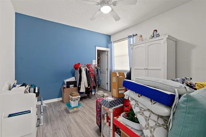 3rd bedroom with walk-in closet