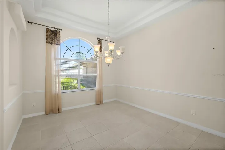 Dining area- unfurnished