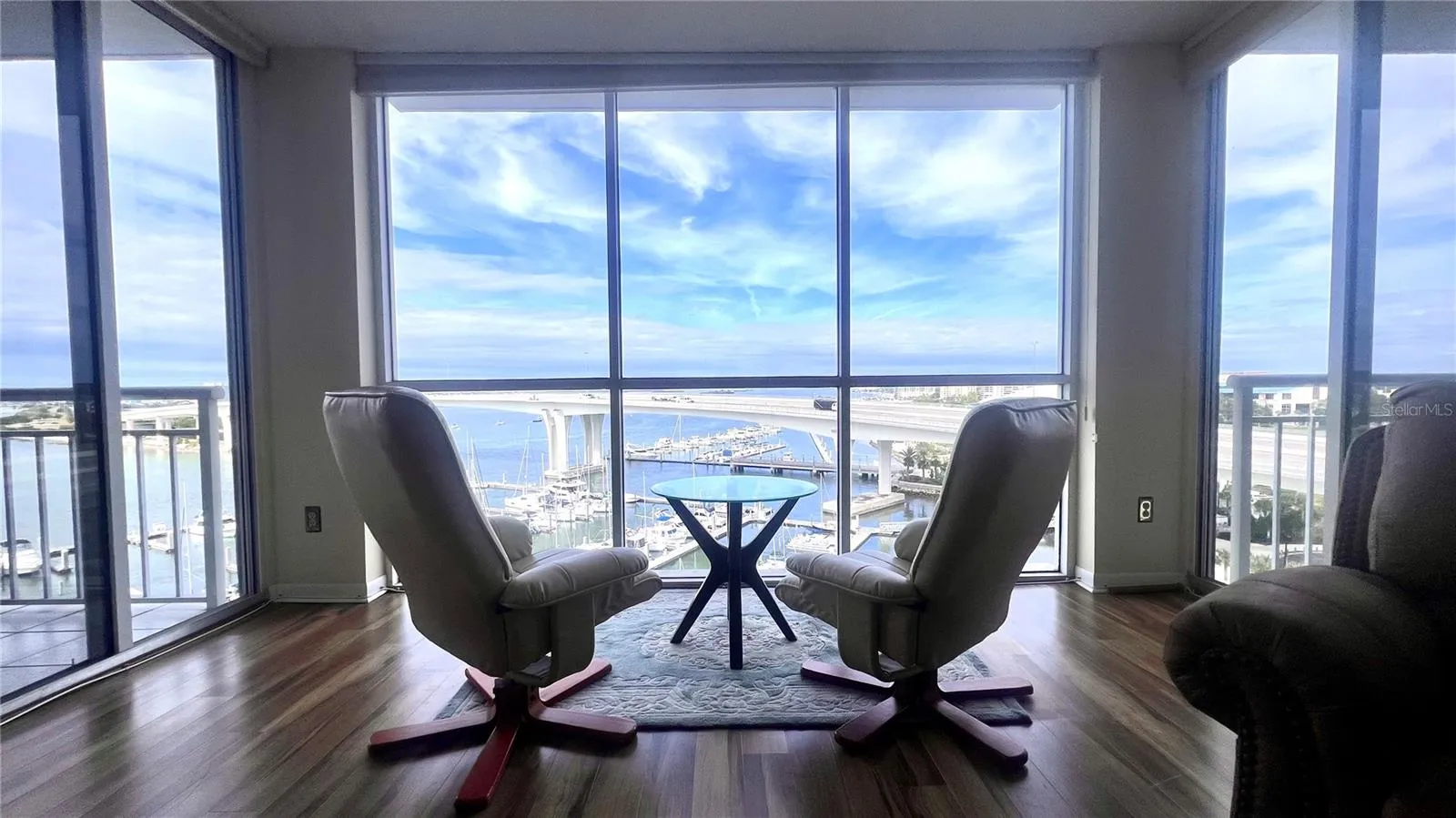 View of the Intercoastal, Marina, and Clearwater