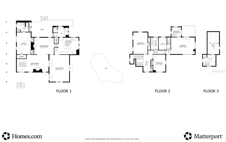 Floor plan 3 floors