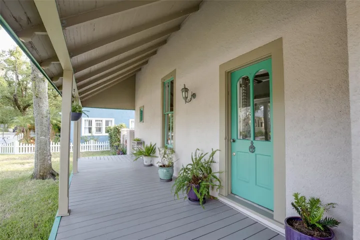 Beautiful and timeless wrap around portico