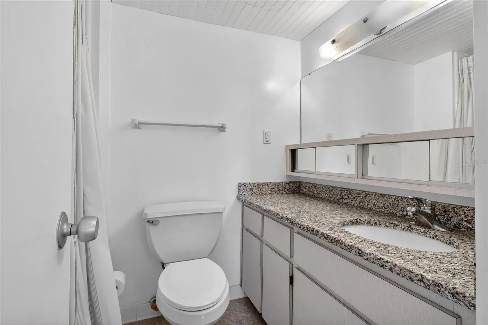 The guest bathroom