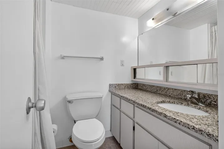 The guest bathroom