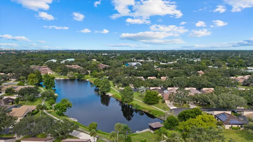 Enjoy morning or evening walks around the maintained ponds