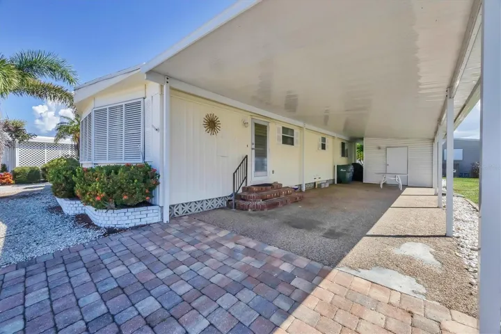 Side Entrance to Kitchen.