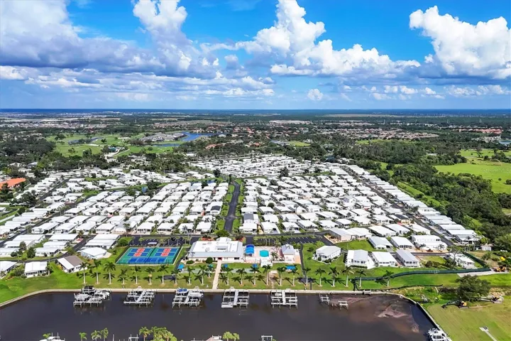 Aerial of Alameda Isles.