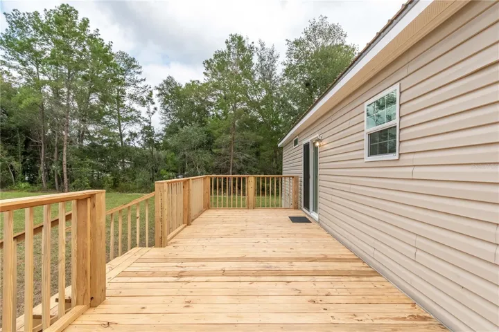 Large Back deck