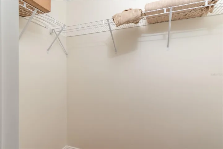 Master walk in closet