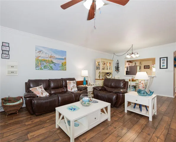 Living and dining area