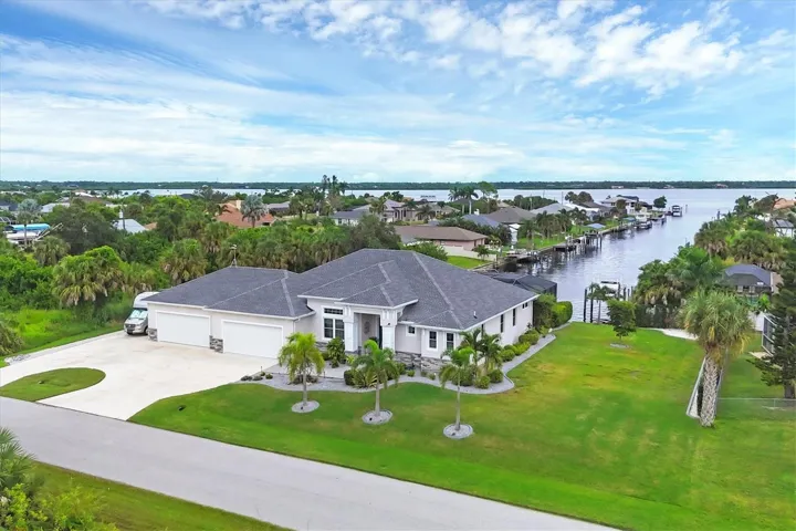 Custom built home on 2 lots