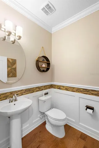 Half bath downstairs