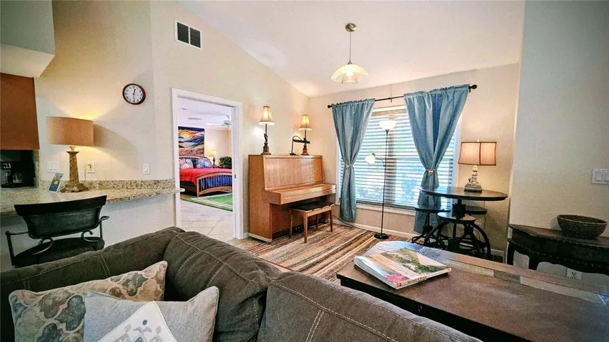 Living room-piano room