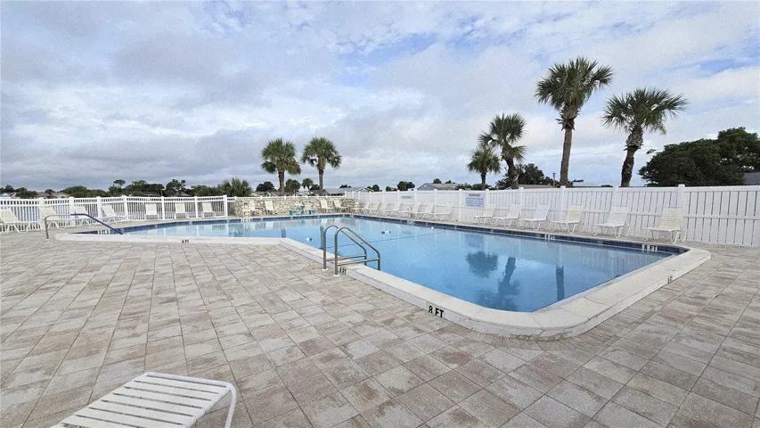 Heated pool