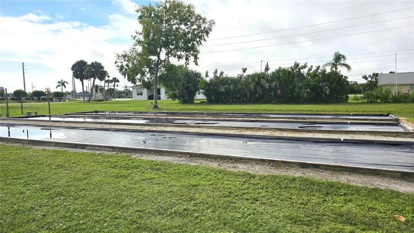 Bocce ball courts