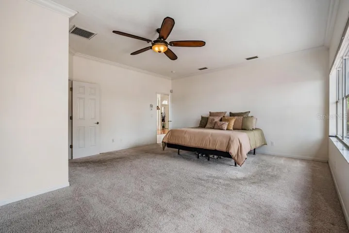 Very spacious sized Primary with sitting area