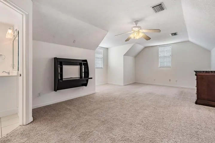 Upstairs suite w/full bathroom/shower and closet