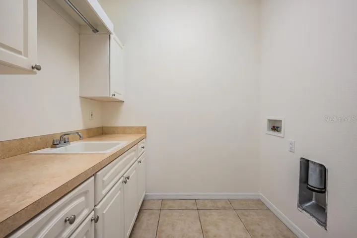Office, located towards front door, with closet