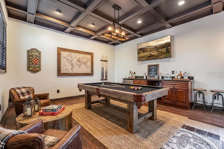 Virtually staged upstairs bonus room