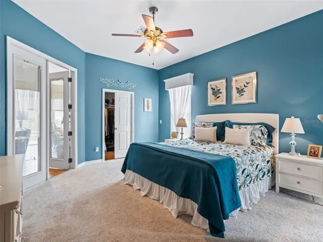 french doors to the Great room