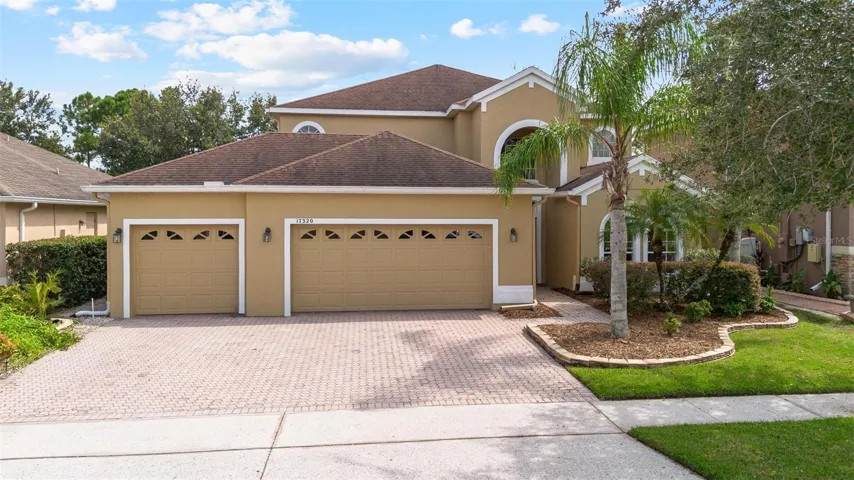 Featuring a spacious 3 car garage.