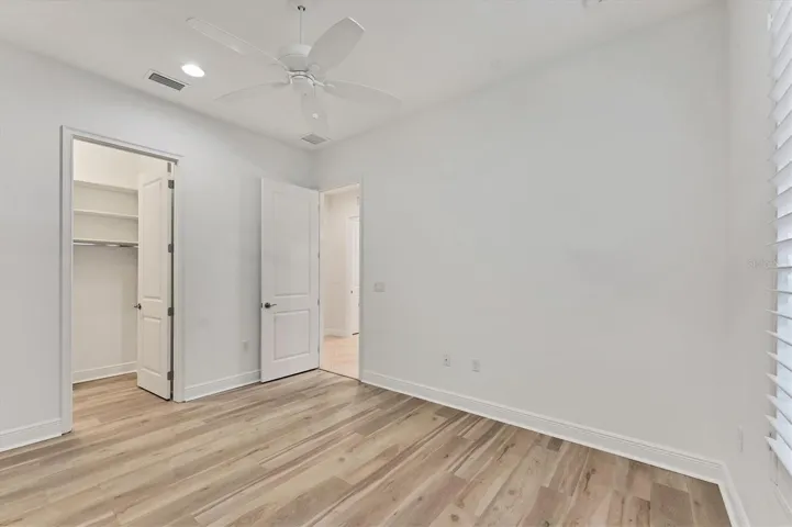 Guest Bedroom with Walk-in Closet