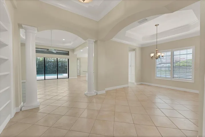 Spacious Dining Room