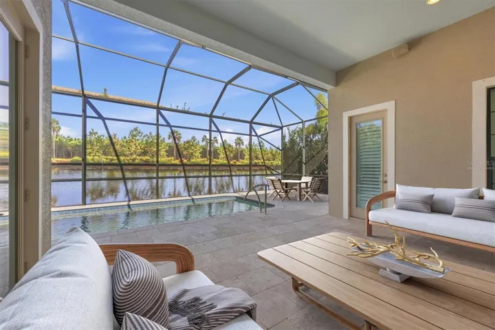 Virtually Staged Lanai