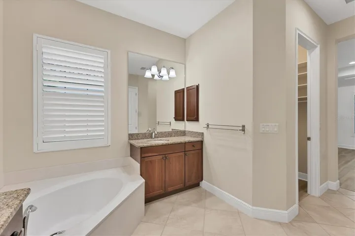 Soaking Tub in Primary Bath