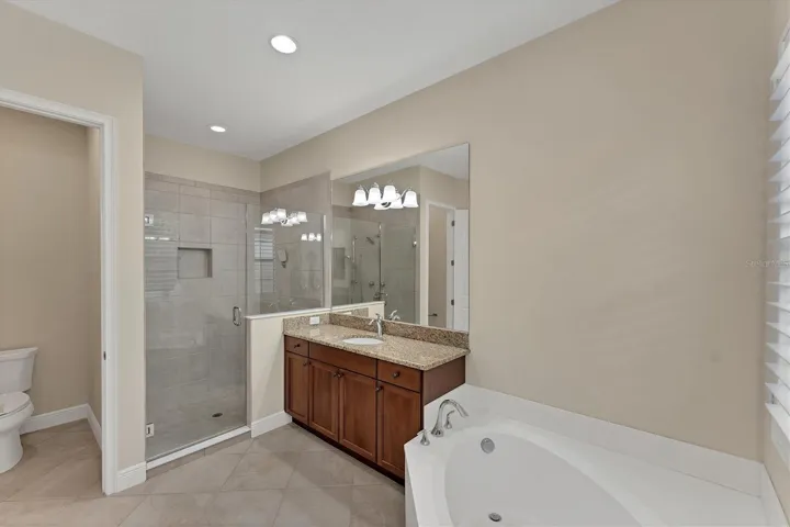 Private Water Closet in Primary Bath