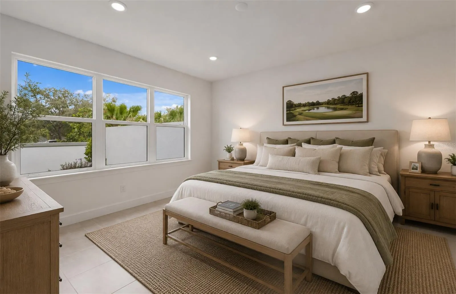 Virtually staged of actual home.
