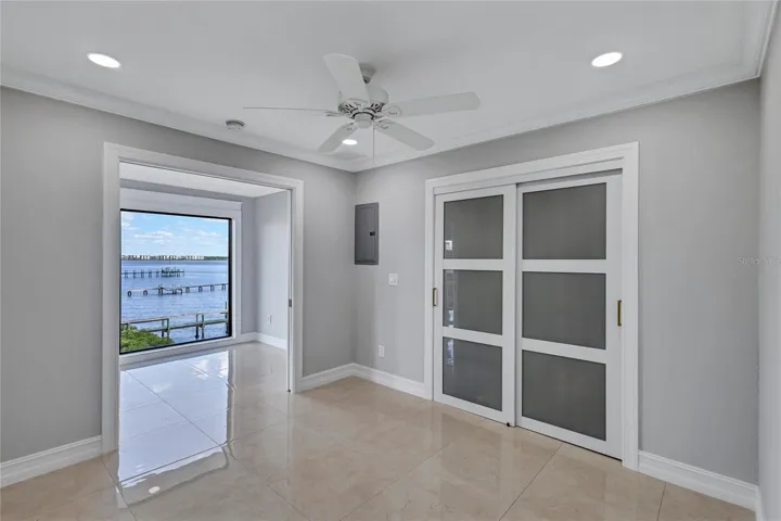 Guest Bedroom with gorgeous water views