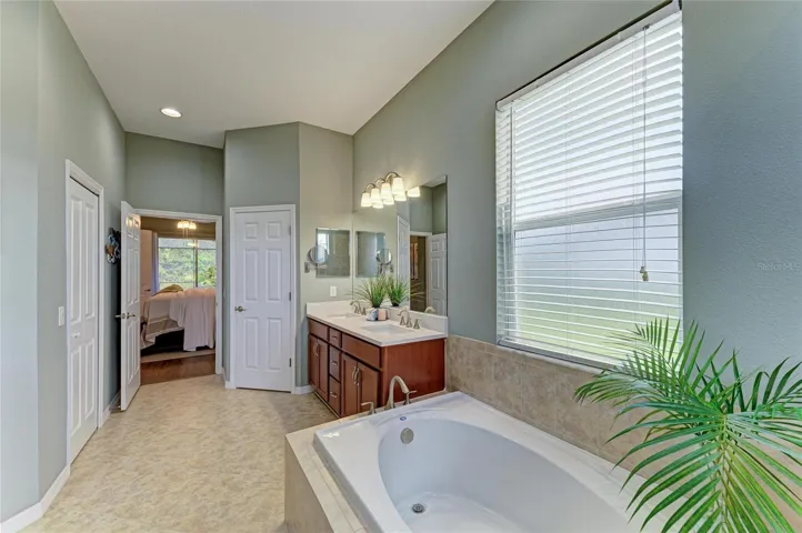 Luxurious Bath with Soaking Tub