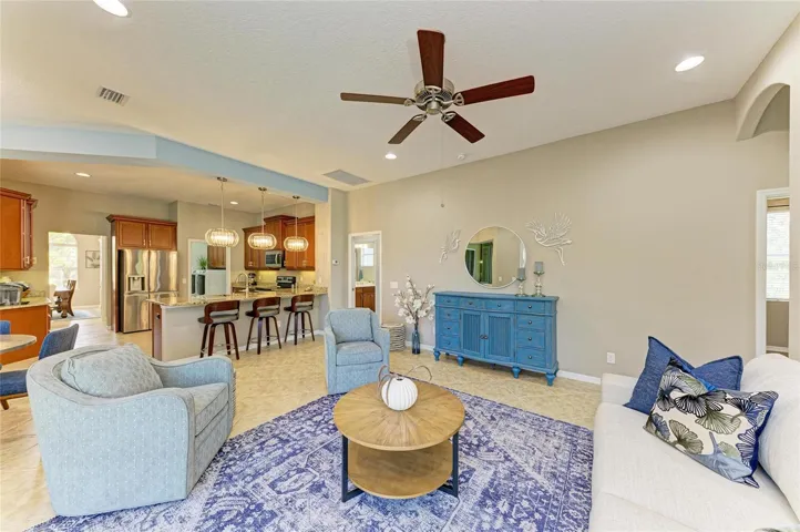 Family Room with Pool Access