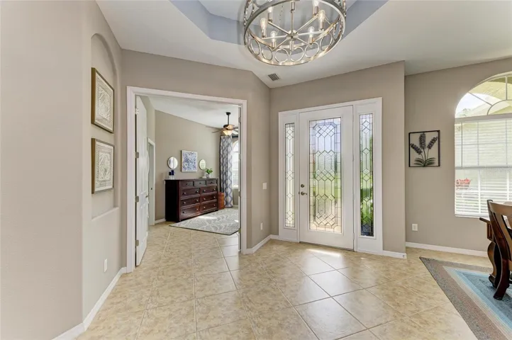 Elegant Flow to Living Areas