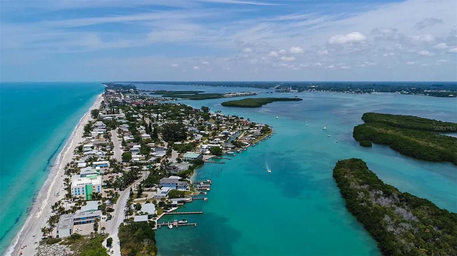 Nearby Boca Grande and the barrier islands