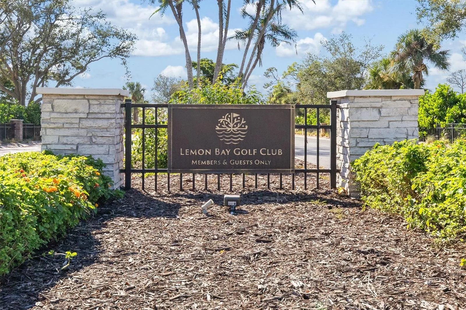 Private Road Access Through Lemon Bay Golf Club