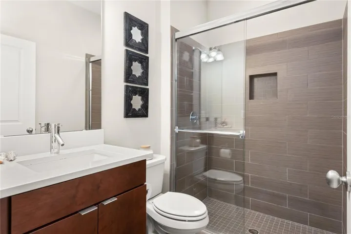 First floor full bath