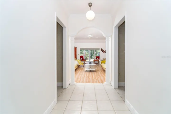 Large entry foyer