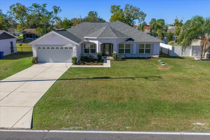 Huge lot for this great home!