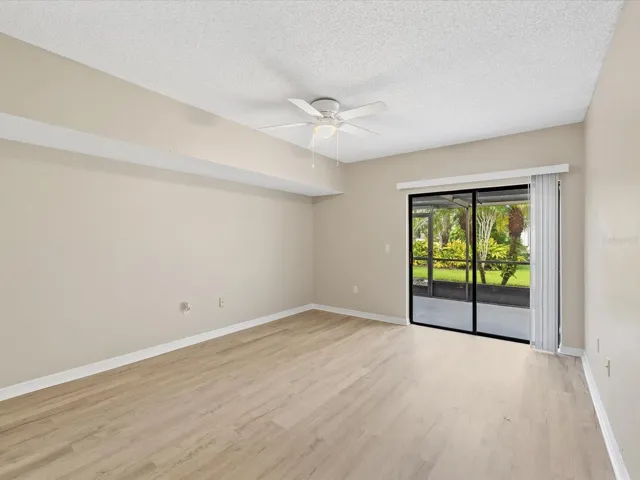 Fully Screened Porch Outside Second Bedroom
