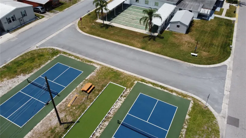 tennis courts