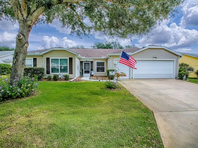 This great home offer 2 full bathrooms and a half bath.