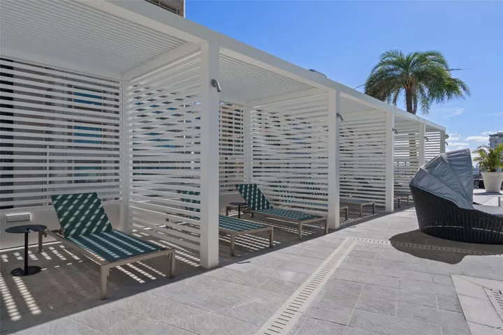 Poolside Cabanas
