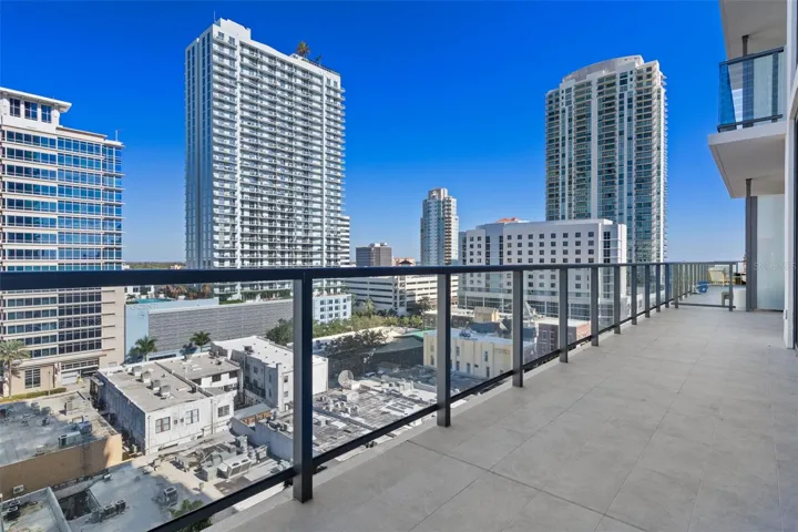 One of Two Expansive Balconies