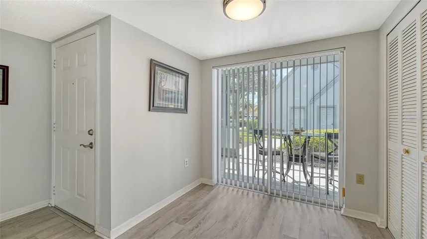 Breakfast Area with Sliders to your front lanai